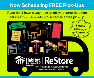 ReStore Donation Pick-Ups
